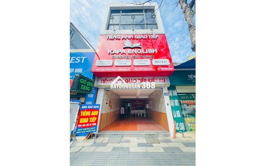 Bán Nhà Mặt Đường 213m²  Trung Tâm Kiến An – Trần Thành Ngọ, Hải Phòng – Vừa Ở Vừa Cho Thuê, Dòng Tiền Ổn Định